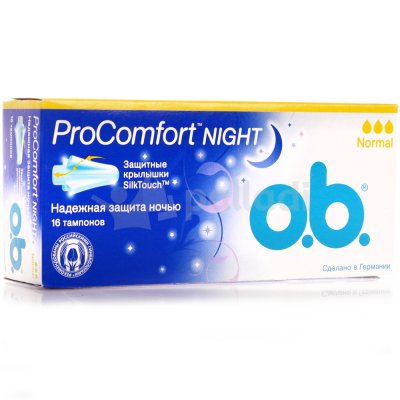 Тампоны O.B ProComfort Night Normal 16шт
