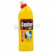 Средство Sanfor WC gel 750мл Лимонная свежесть