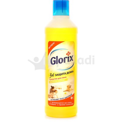 Средство для мытья полов GLORIX Лимонная энергия 1л