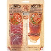 Мясной продукт Иней из свинины Дуэт Шейка и Балык 85г сырокопченая г. Санкт-Петербург Мясной продукт Иней из свинины Дуэт Шейка и Балык 85г сырокопченая г. Санкт-Петербург