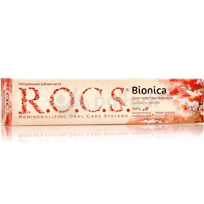 Зубная паста R.O.C.S. Bionica Для чувствительных зубов и десен 74 гр