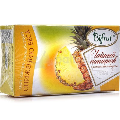 Чайный напиток BIFRUT 20пак с ананасовым вкусом