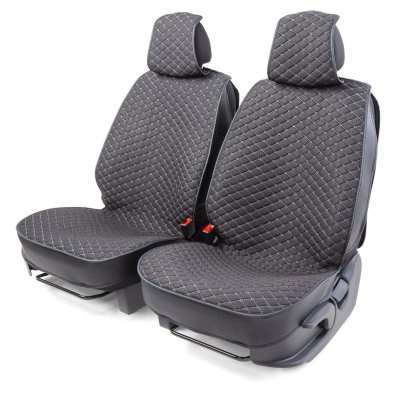 Каркасные накидки на передние сиденья Car Performance   из льна (2шт) чёрные
          Артикул: CUS-2032 BK