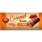 Батончики Caramell bars 125г со вкусом карамель