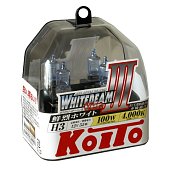 Лампа головного света Koito H3 12V 55W (100W) KILA-07038-  2 шт.
          Артикул: P0752W