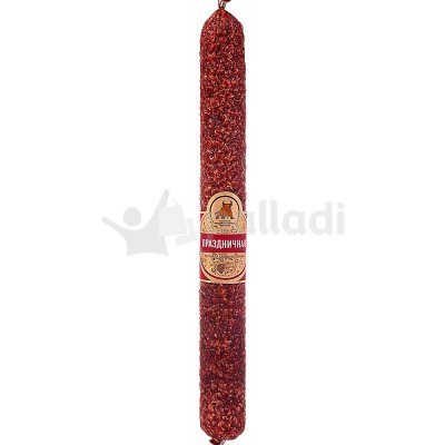 Колбаса сырокопченая Праздничная 440г СПК