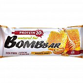 Батончик BOMBbar 60г мед/греческий орех