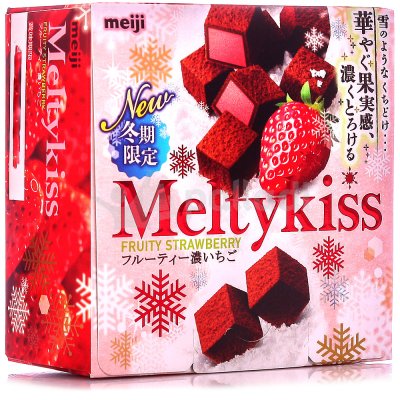 Конфеты Meiji MELTYKISS 56г клубника