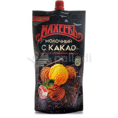 Топпинг Махеев Молочный с какао 300г