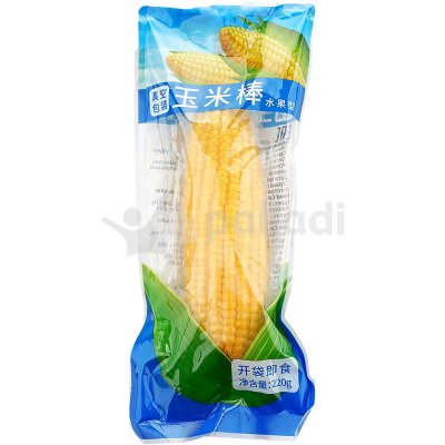 Кукуруза сладкая в початках 220г 1шт в/у Good Farmei