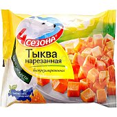 4 сезона Тыква нарезанная 400гр 1/10