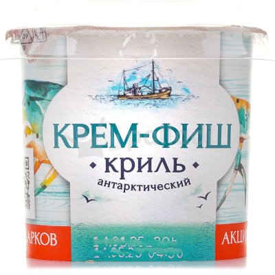 Паста Крем-фиш 150г криль антарктический