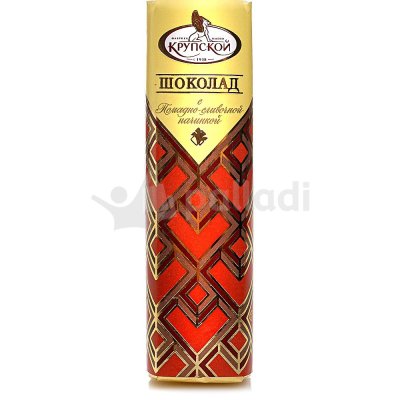 Шоколад Крупской 50г с помадно-сливочной начинкой 1/20