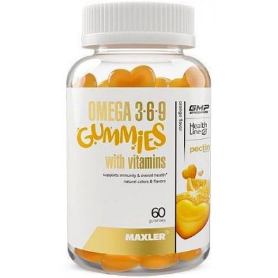 Maxler Omega 3-6-9 Gummies (60 жев. таб.)