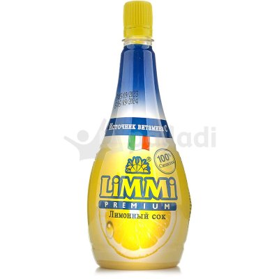 Сок Limmi 200мл 100% лимонный концентрированный 