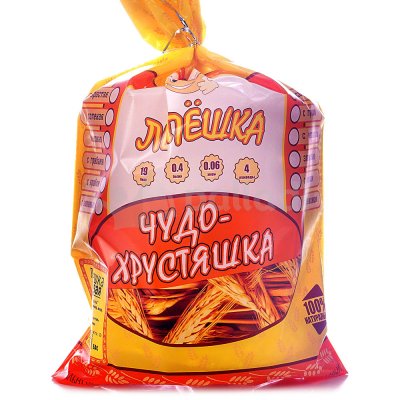 Лепешка Чудо-хрустяшка медовая 60г 