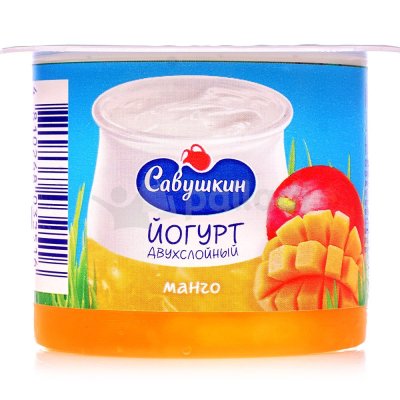 Йогурт Савушкин 2% 120г манго