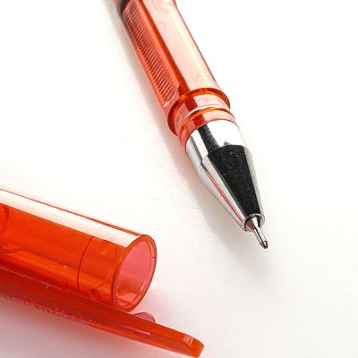 Ручка гелевая 0,5мм красный BERLINGO игольчатый стержень арт. 50118