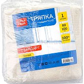 Тряпка для пола Office Clean 1шт 80*100см  Микрофибра