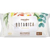 Салфетки влажные MARABU Botanica 50шт 200*160мм