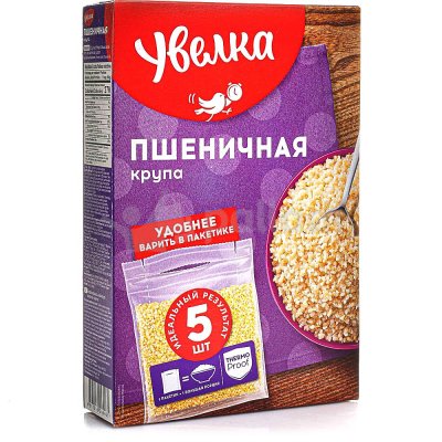 Крупа Увелка 5*80г пшеничная