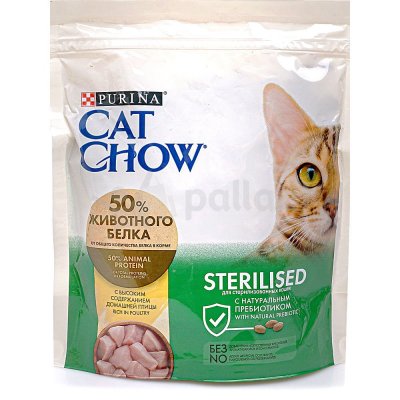 Корм сухой для кошек CAT CHOW 400г для кастрированных котов и стерилизованных кошек