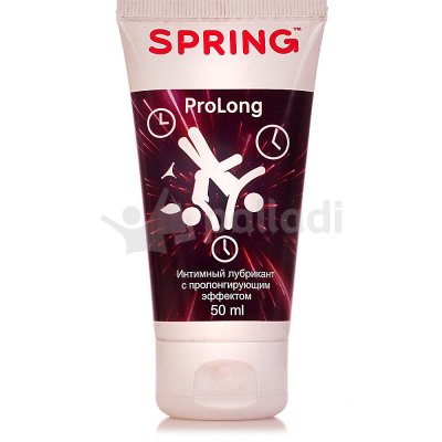 Лубрикант интимный Spring Prolong 50мл продлевающий