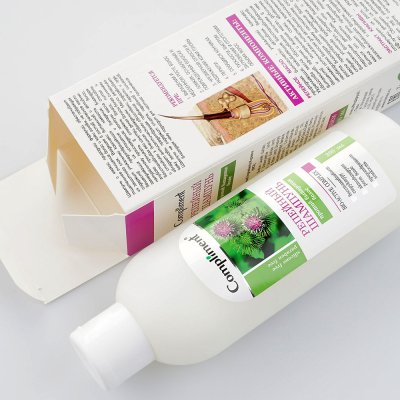 Шампунь для волос Compliment репейный против выпадения волос 200мл