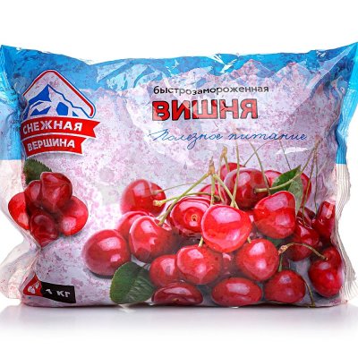 Снежная Вершина Вишня 1кг без косточки