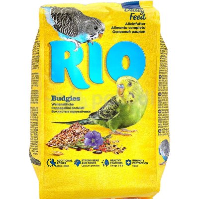 Корм для волнистых попугаев 500 г RIO