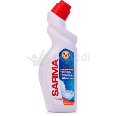 Средство для чистки сантехники SARMA 7в1 Антиржавчина 750 мл