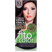 Крем-краска стойкая без аммиака Fito Color 3.2 баклажан 50мл