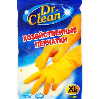 Перчатки резиновые DR CLEAN размер XL