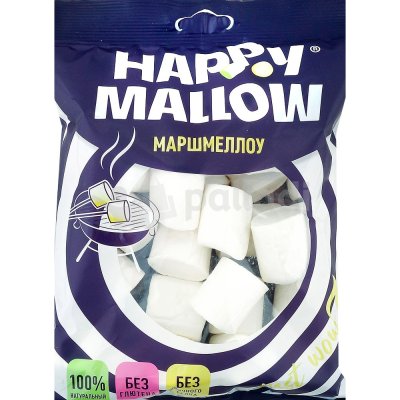 Зефир Happy Mallow для десертов воздушный 135г
