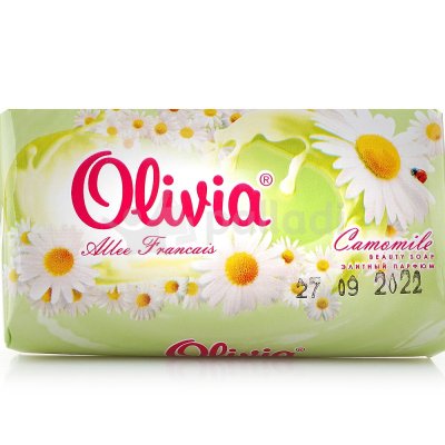 Мыло туалетное OLIVIA ромашка 90г