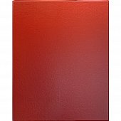 Папка на 2-х кольцах картон/ПВХ 35мм красная Бантекс арт.1300-09