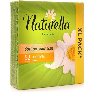 Прокладки гигиенические ежедневные NATURELLA Camomile Normal 52шт  1/8