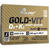 Olimp Gold-Vit D3+K2 Sport Edition (60 капс)