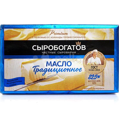 Масло сладкосливочное Традиционное 82,5% 150г Сыробогатов