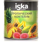 Тропический коктейль в сиропе ISKA 446мл 