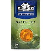 Чай Ахмад 20пак зеленый ( без кофеина )