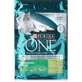 Корм Purina ONE 200г для домашних кошек с индейка