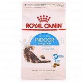 Royal Canin Indoor Long Hair Корм для длинношерстных кошек в возрасте от 1 года до 7 лет 400г