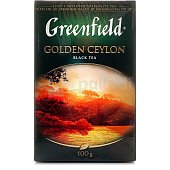 Чай Гринфилд 100г  Golden Ceylon чёрный *Социальный товар