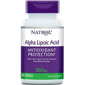 Natrol Alpha Lipoic Acid 300mg (50 капс)