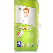 Трусики-подгузники YOKO SUN ECO для детей XL 12-20кг 38шт