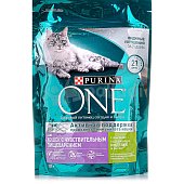 Корм Purina ONE 200г для кошек с чувствительным пищеварением с индейка с рисом