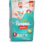Трусики PAMPERS Pants 4 для мальчиков и девочек 9-14 52шт