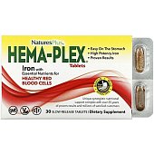 Nature's Plus Hema-Plex (30 таб)