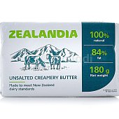 Масло сливочное Zealandia 84% 180г 